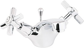 Deva Artesian Mono Basin Mixer Tap With Pop Up Waste (Chrome).