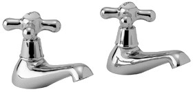 Deva Consort Bath Taps (Pair, Chrome).