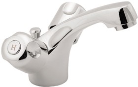 Deva Dynamic Mono Basin Mixer Tap (Chrome).