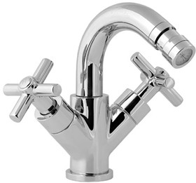 Deva Expression Mono Bidet Mixer Tap With Swivel Spout And Pop Up Waste.