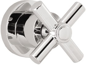 Deva Expression Shower Stop Cock (Chrome).