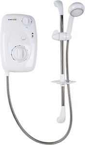 Deva Electric Showers Revive 9.5kW In White And Chrome.