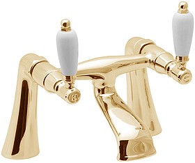 Deva Georgian Bath Filler Tap (Gold).