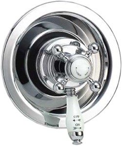 Deva Georgian Traditional Concealed Thermostatic Shower Valve (Chrome).