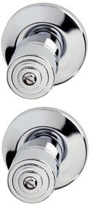 Deva Accessories Swivel Body Jets (Pair, Chrome).