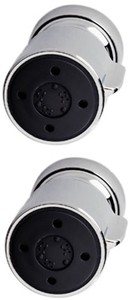 Deva Accessories Two Mode Fixed Body Jets (Pair, Chrome).