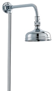 Deva Shower Kits Traditional Rigid Riser Kit With 5" Rose (Chrome).