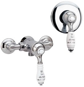 Deva Georgian Montrose Manual Shower Valve (Chrome).