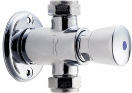 Deva Commercial Preset Exposed Non-Concussive Shower Valve.