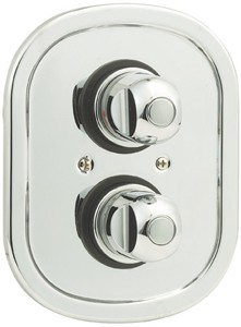 Deva Showers Thermostatic Concealed Shower Valve (Chrome).