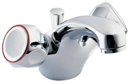 Deva Commercial Water Saving Monoblock Basin Mixer Tap + Pop-up Waste.