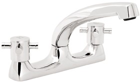 Deva Sicilian Dual Flow Kitchen Tap With Swivel Spout.