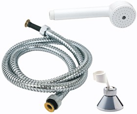 Deva Accessories Shower Kit With Shower Handset And Hose (Chrome)