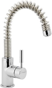 Deva Designer Mini Slinky Kitchen Tap (Chrome).