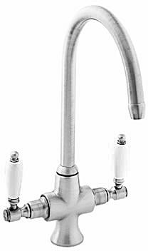 Deva Georgian Georgian Mono Kitchen Sink Mixer with Swivel Spout (Chrome)