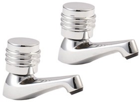 Deva Solerno Basin Taps (Pair).