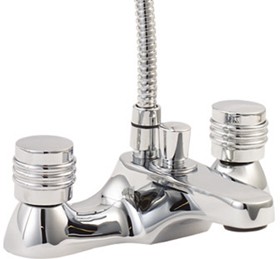 Deva Solerno Bath Shower Mixer Tap With Shower Kit.