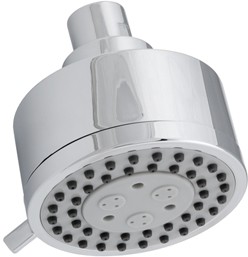 Deva Shower Heads 3 Mode Shower Head With Swivel Joint (Chrome).