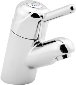 Deva Thermostatic TMV3 Thermostatic Mono Basin Mixer Tap (Chrome).