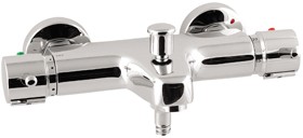 Deva Lever Action Wall Mounted Thermostatic Bath Shower Mixer Tap.