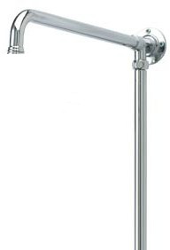 Deva Shower Rails Fixed Rigid Riser (Chrome).