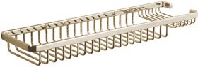 Geesa Standard Wall Mounted Bath Rack 450x125mm (Gold)