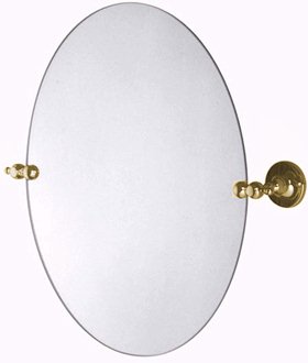Vado Tournament Swivel Mirror. 400x500mm (Gold).