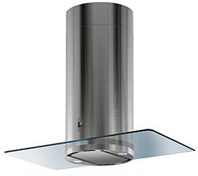 Franke Cooker Hoods Glass Tube Island Cooker Hood. 900mm x 650mm.