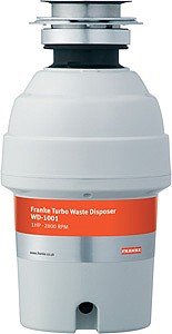 Franke Turbo WD1001 Continuous Feed Waste Disposal Unit.