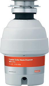 Franke Turbo WD751 Continuous Feed Waste Disposal Unit.