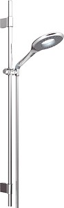 Grohe Rainshower Icon Slide Rail Kit, Eco Button Shower Handset & Hose.