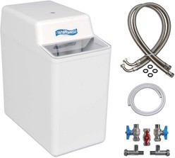 HomeWater 100 Water Softener (Electric Timer) With 22mm Installation Kit.