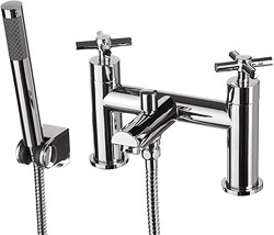 Hydra Coast Bath Shower Mixer Tap With Shower Kit (Chrome).