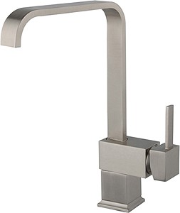 Hydra Megan Kitchen Tap With Single Lever Control (Brushed Steel).