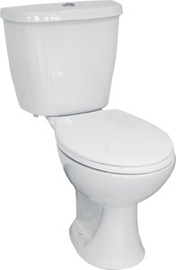Hydra Modern Toilet With Dual Flush Cistern & Seat.