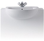 Ideal Standard Studio 2 Tap Hole Semi Recess Basin. 560mm.