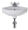 Ideal Standard Studio 1 Tap Hole Corner Basin. 450mm.