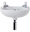 Ideal Standard Studio 2 Tap Hole Wall Hung Basin With Hangers 455mm.