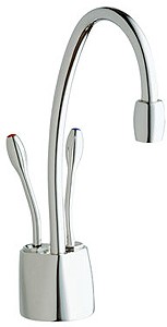 InSinkErator Hot Water Steaming Hot & Cold Filtered Kitchen Tap (Chrome).