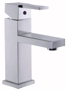 Pablo Single Lever Mono Basin Mixer (Chrome).