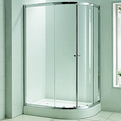 Matrix Enclosures Offset Quadrant Shower Enclosure, 1200x800mm.
