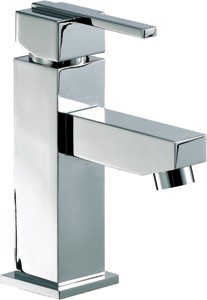 Mayfair Ice Quad Lever Mono Basin Mixer Tap With Pop Up Waste (Chrome).