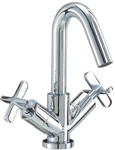 Mayfair Loli Mono Basin Mixer Tap With Pop-Up Waste (Chrome).