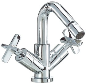 Mayfair Loli Mono Bidet Mixer Tap With Pop-Up Waste (Chrome).