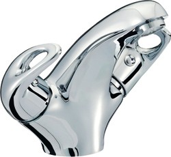 Mayfair Orion Mono Basin Mixer Tap With Pop Up Waste (Chrome).