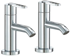 Mayfair Zoom Basin Taps (Pair, Chrome).