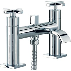 Mayfair Surf Bath Shower Mixer Tap With Shower Kit (Chrome).