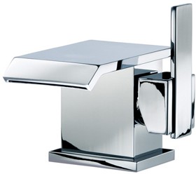 Mayfair Rio Waterfall  Basin Tap With Click-Clack Waste (Chrome).