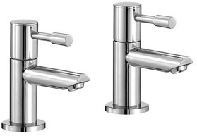 Mayfair Series F Basin Taps (Pair, Chrome).