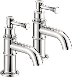 Mayfair Tait Lever Bath Taps (Pair, Chrome).